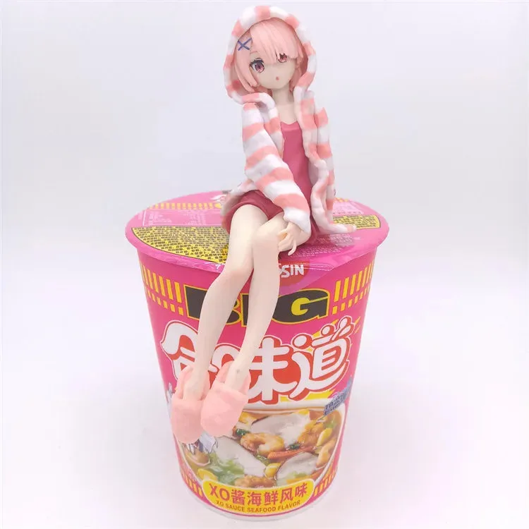 Action Figure do Re-Zero - Rem e Ram - 5 Estilos de 11cm a 16cm