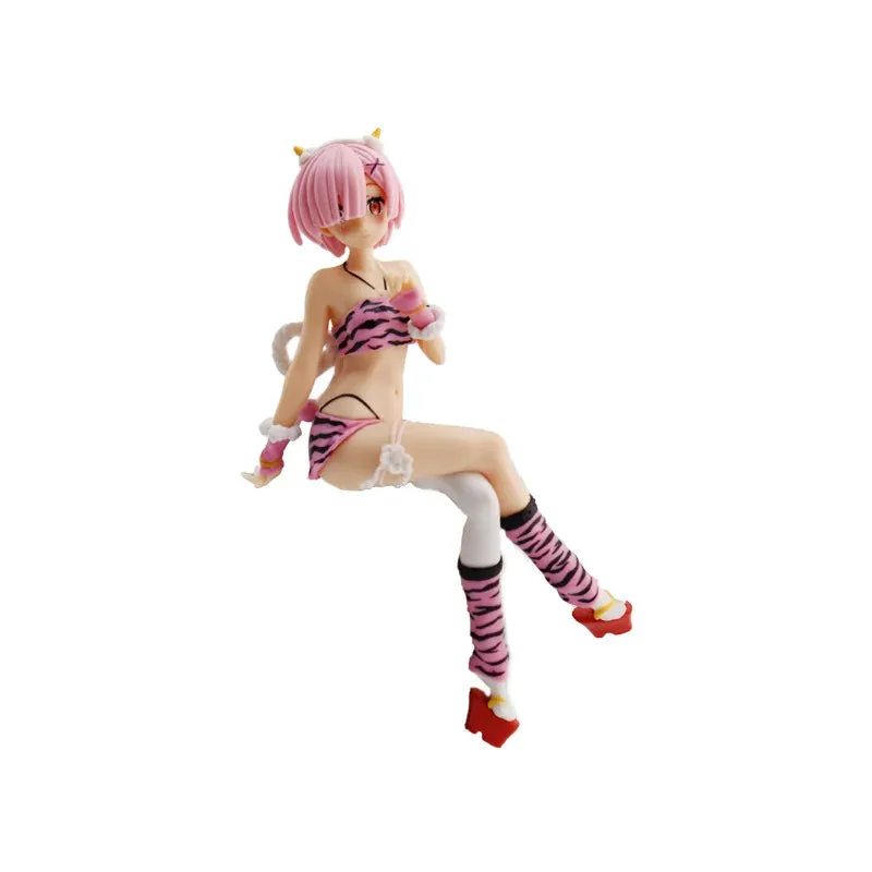 Action Figure do Re-Zero - Rem e Ram - 5 Estilos de 11cm a 16cm