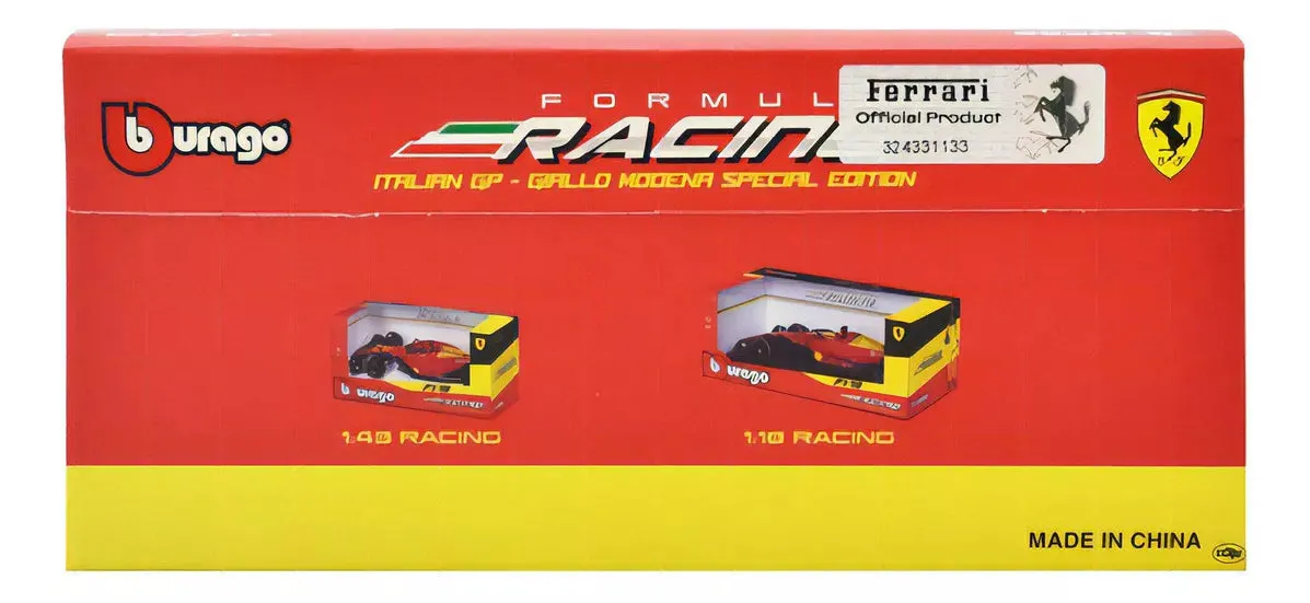 Carro a Escala 1:43 F1-75 Sainz #55 Italian GP 2022 - Rojo