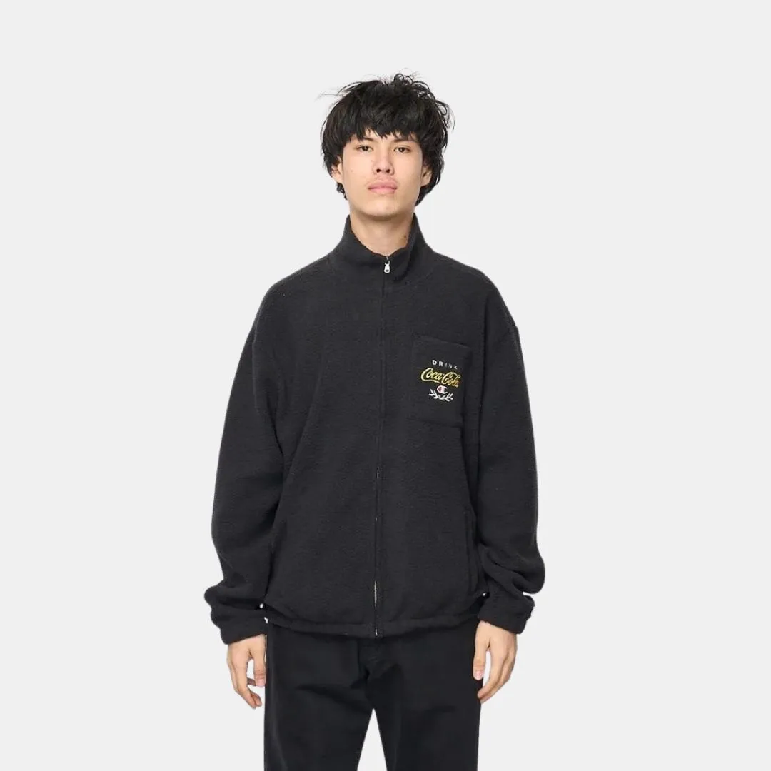 Champion x Coca Cola Full Zip Top Jacket Black