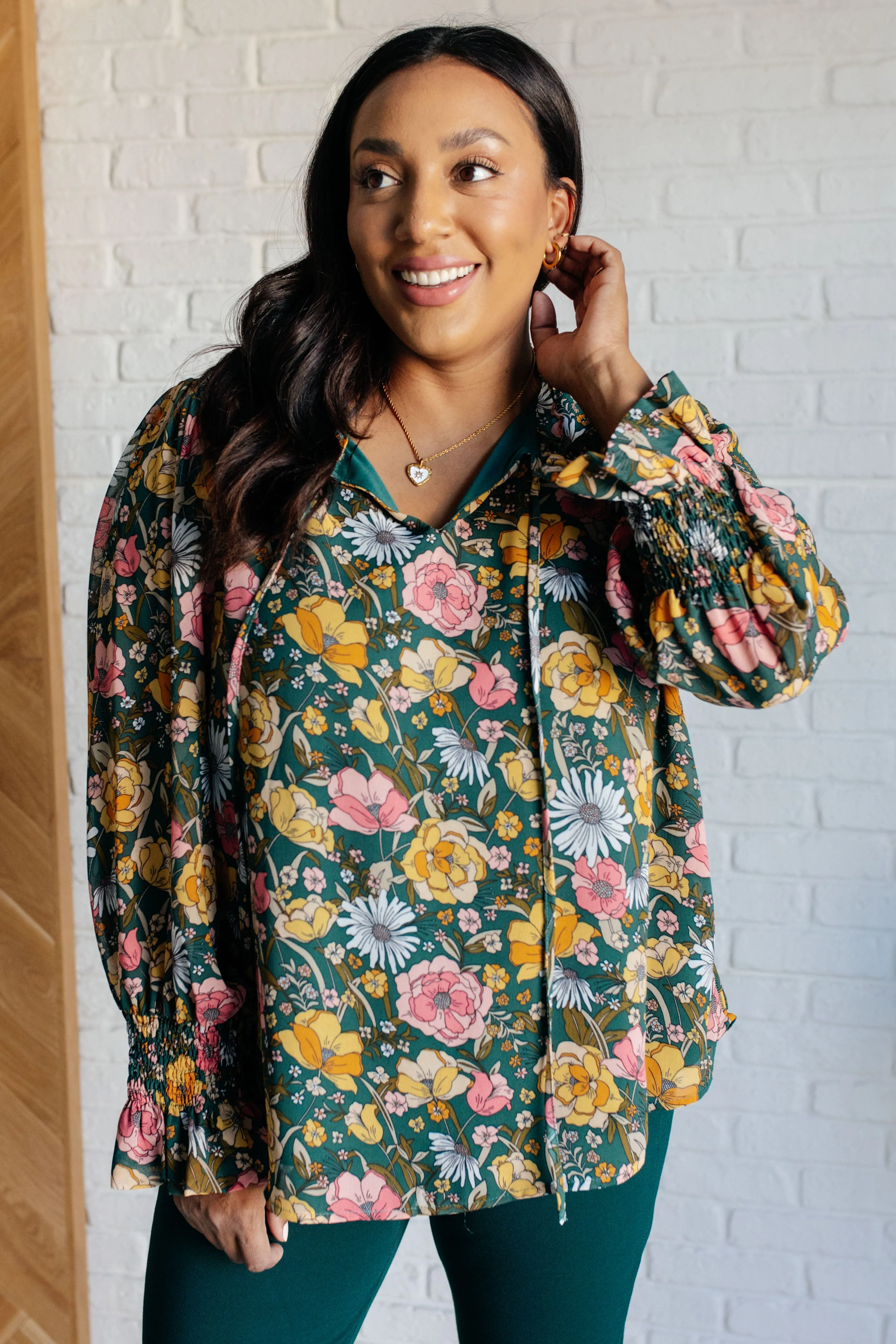 Chiffon Floral Blouse