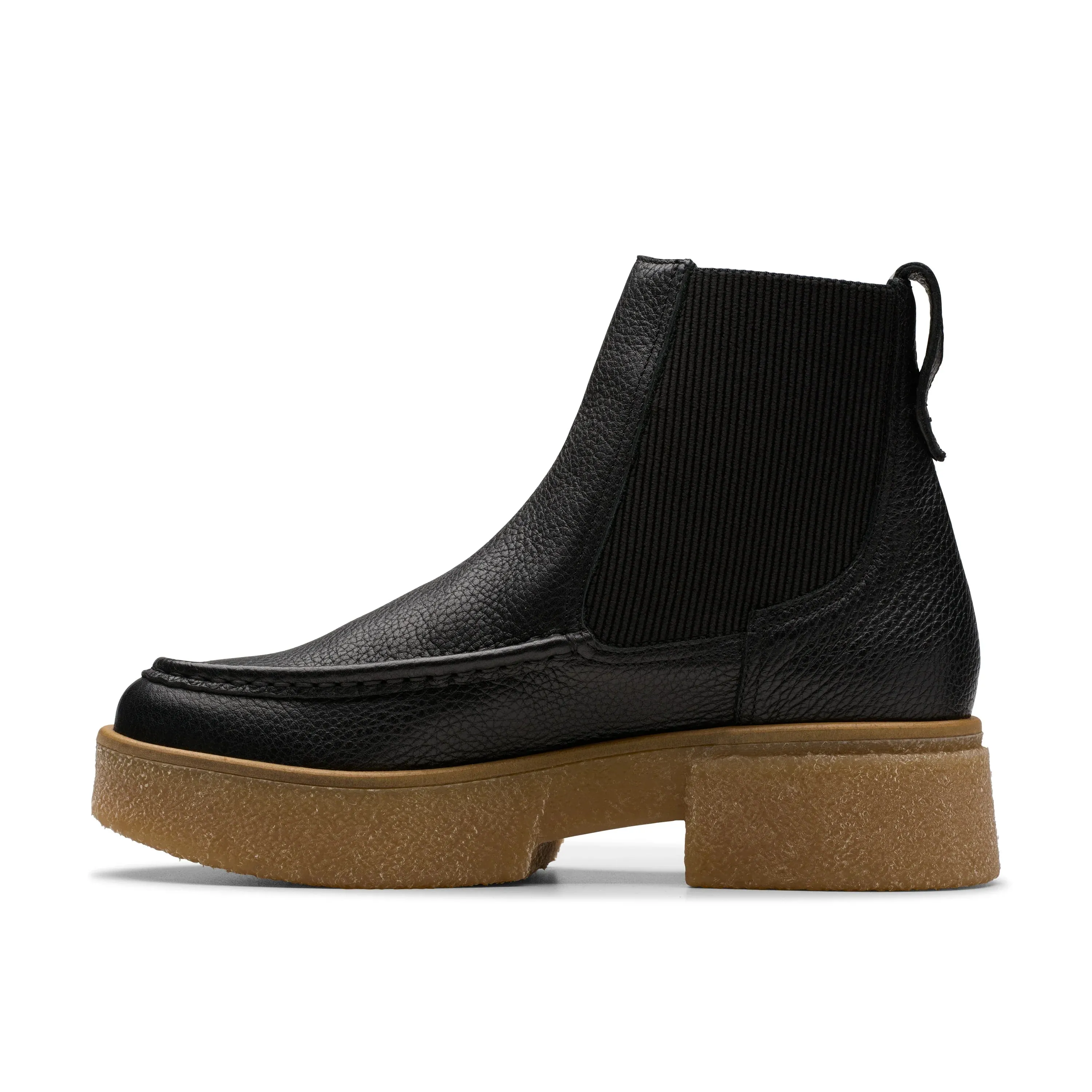 CLARKS | BOTAS MUJER | LINOSO TOP BLACK LEATHER | NEGRO