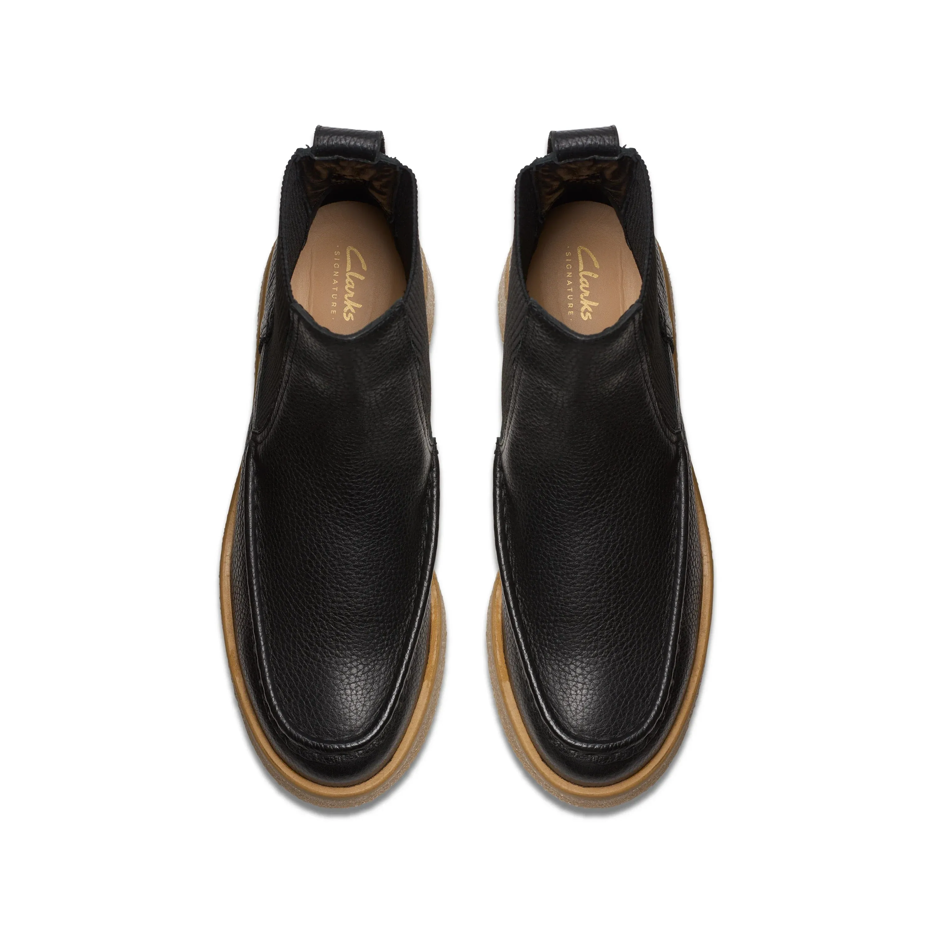 CLARKS | BOTAS MUJER | LINOSO TOP BLACK LEATHER | NEGRO