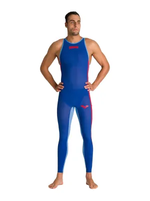 Combinaison d'eau libre Powerskin R-Evo  Closed Back pour hommes - Bleu océan