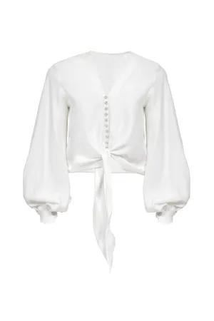 Crystal Silk Blouse