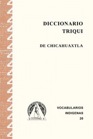 DICCIONARIO TRIQUI de Chicahuaxtla