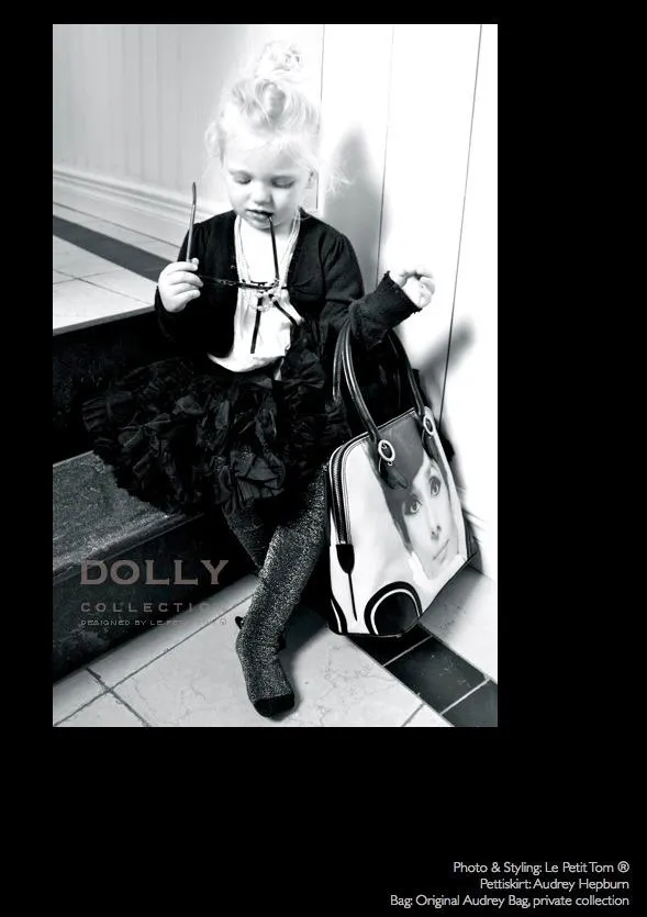 DOLLY by Le Petit Tom ® AUDREY HEPBURN pettiskirt black