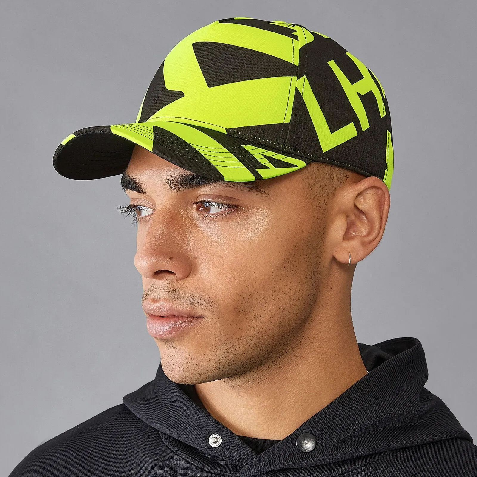 Gorra Mercedes AMG Lewis Hamilton 2024 - Neon