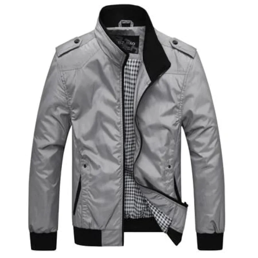 Jaqueta Masculina Casual Forro Xadrez Bomber