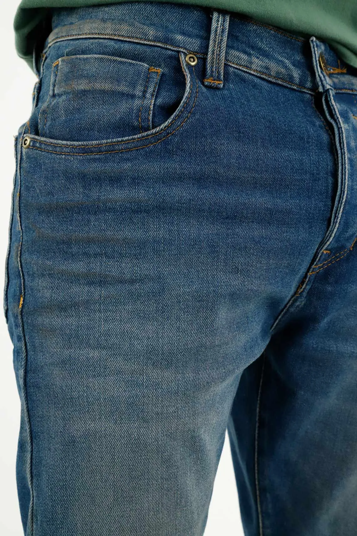 Jean Skinny azul para hombre