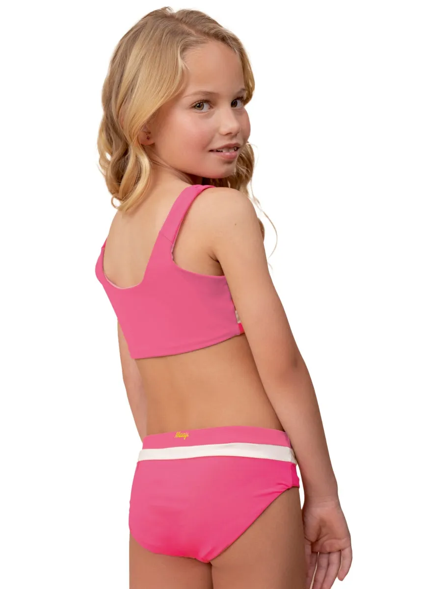 Maaji Radiant Pink Iceland Girls Bikini Set