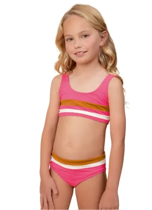 Maaji Radiant Pink Iceland Girls Bikini Set