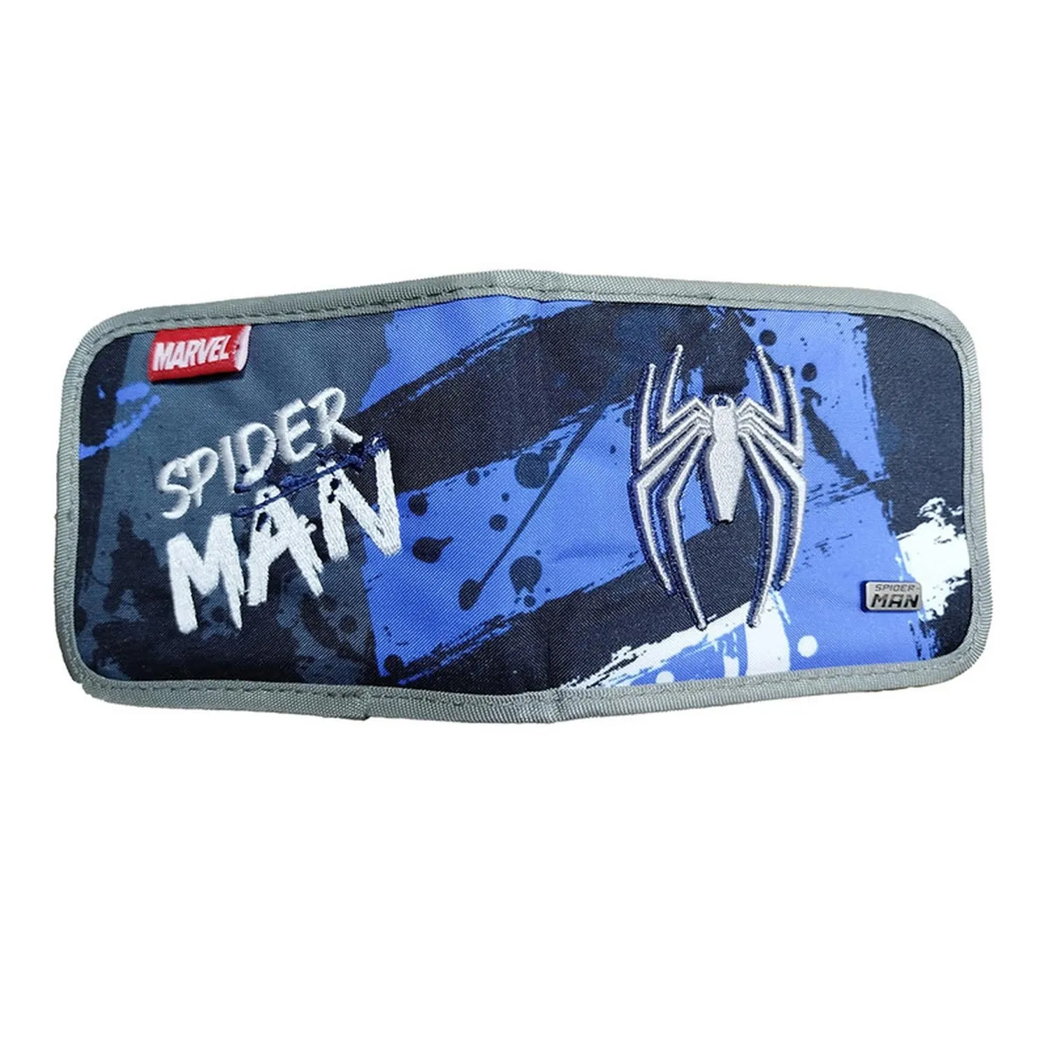 New Arrival Kndit Caps Cartera Azul Negro Spiderman Marvel Comics