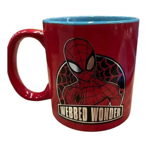 New Arrival Siglo 21 Taza Rojo Con Azul Webbed Wonder Spider-Man