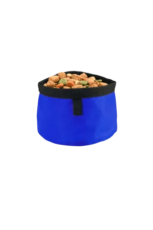 Saco de Tela Para Comida de Mascotas Reutilizable Azul