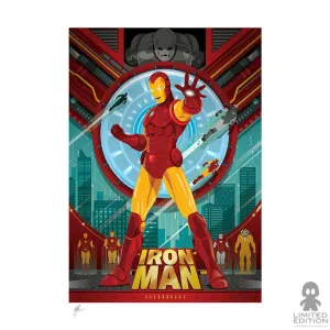 Sideshow Art Print Iron Man Mike Mahle