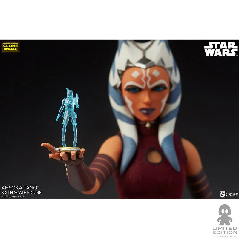 Sideshow Figura Articulada Ahsoka Tano Escala 1:6 Star Wars