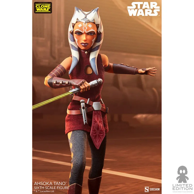 Sideshow Figura Articulada Ahsoka Tano Escala 1:6 Star Wars