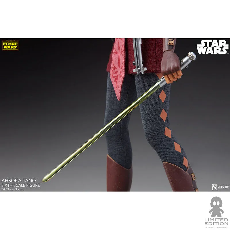 Sideshow Figura Articulada Ahsoka Tano Escala 1:6 Star Wars