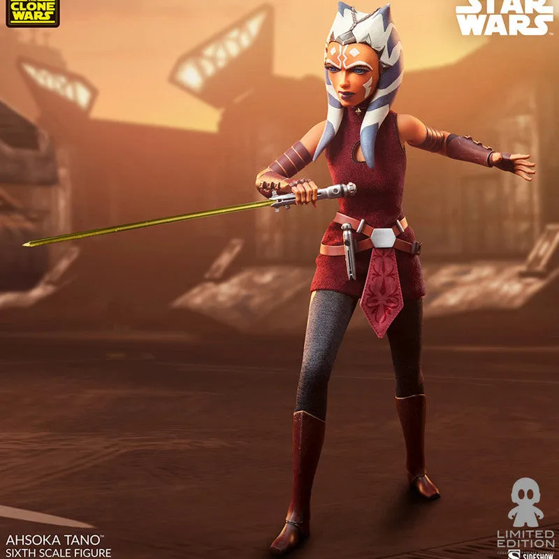 Sideshow Figura Articulada Ahsoka Tano Escala 1:6 Star Wars