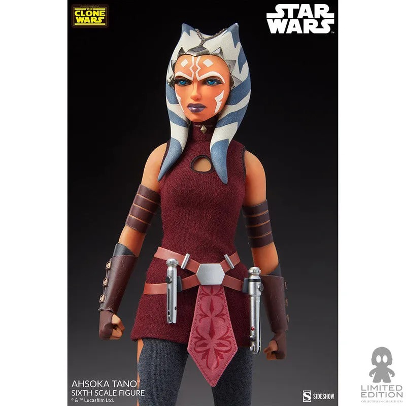 Sideshow Figura Articulada Ahsoka Tano Escala 1:6 Star Wars