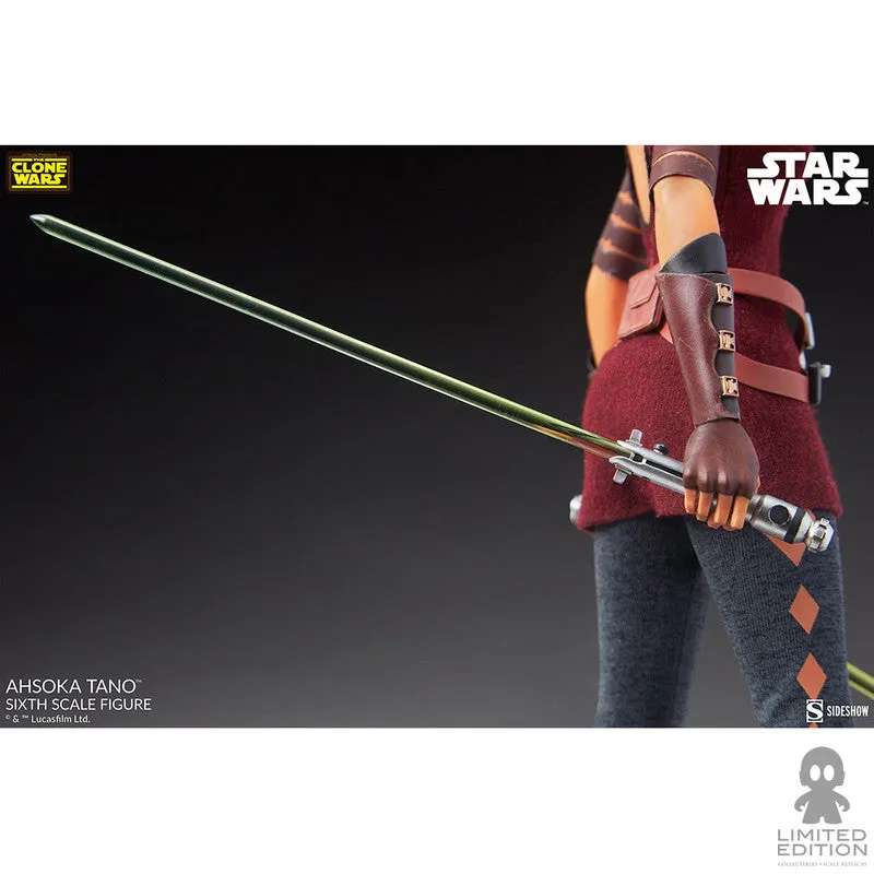 Sideshow Figura Articulada Ahsoka Tano Escala 1:6 Star Wars