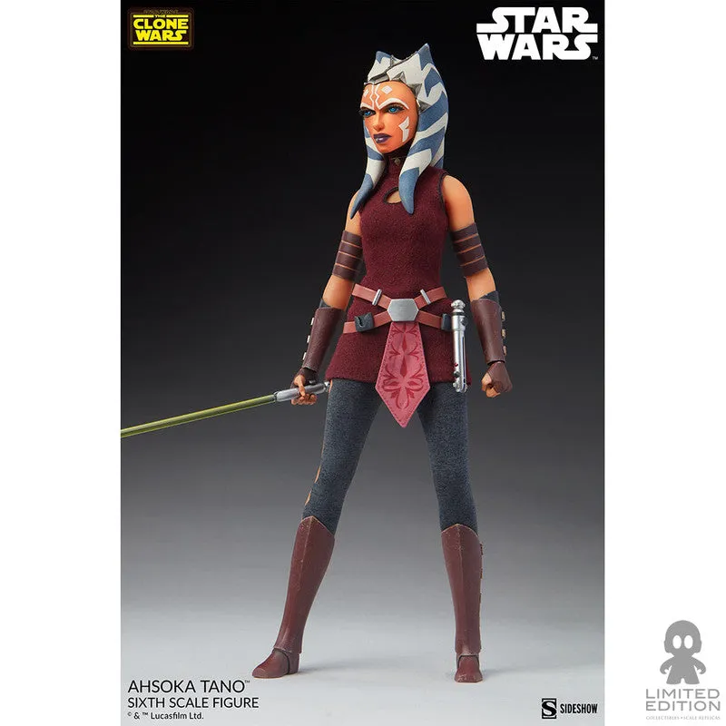 Sideshow Figura Articulada Ahsoka Tano Escala 1:6 Star Wars