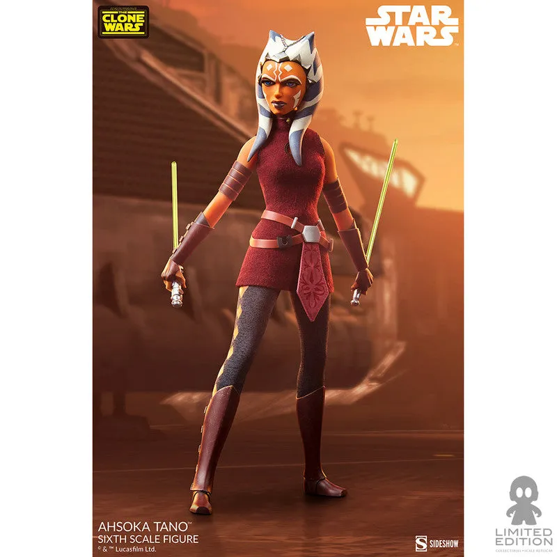 Sideshow Figura Articulada Ahsoka Tano Escala 1:6 Star Wars