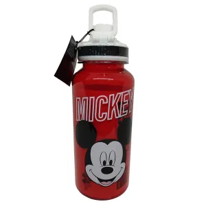 Siglo 21 Botella Transparente Roja Con Tapón Blanco Mickey Para Decorar Mickey Mouse And Friends