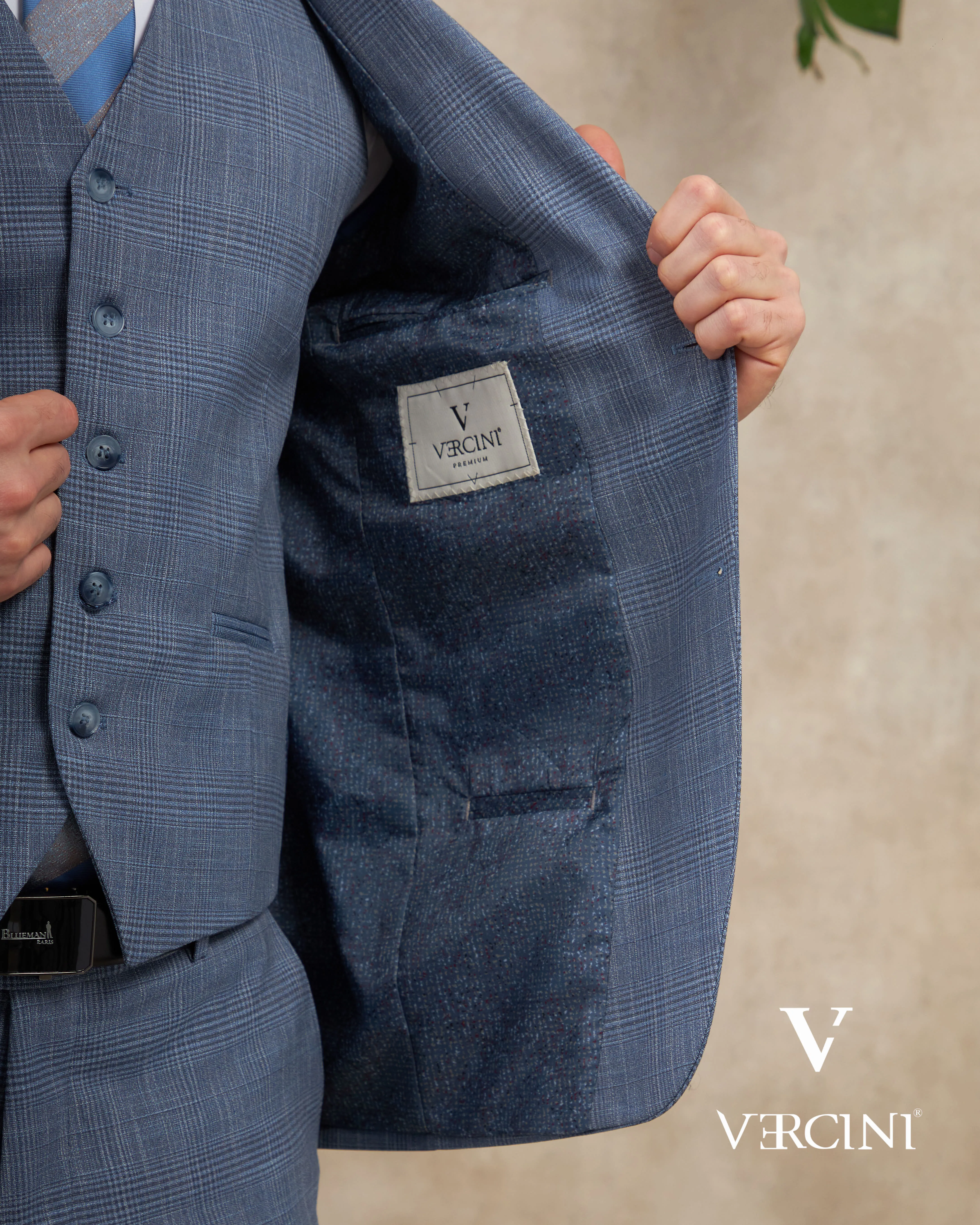 Vercini Urban Sophisticate Three-Piece Suit