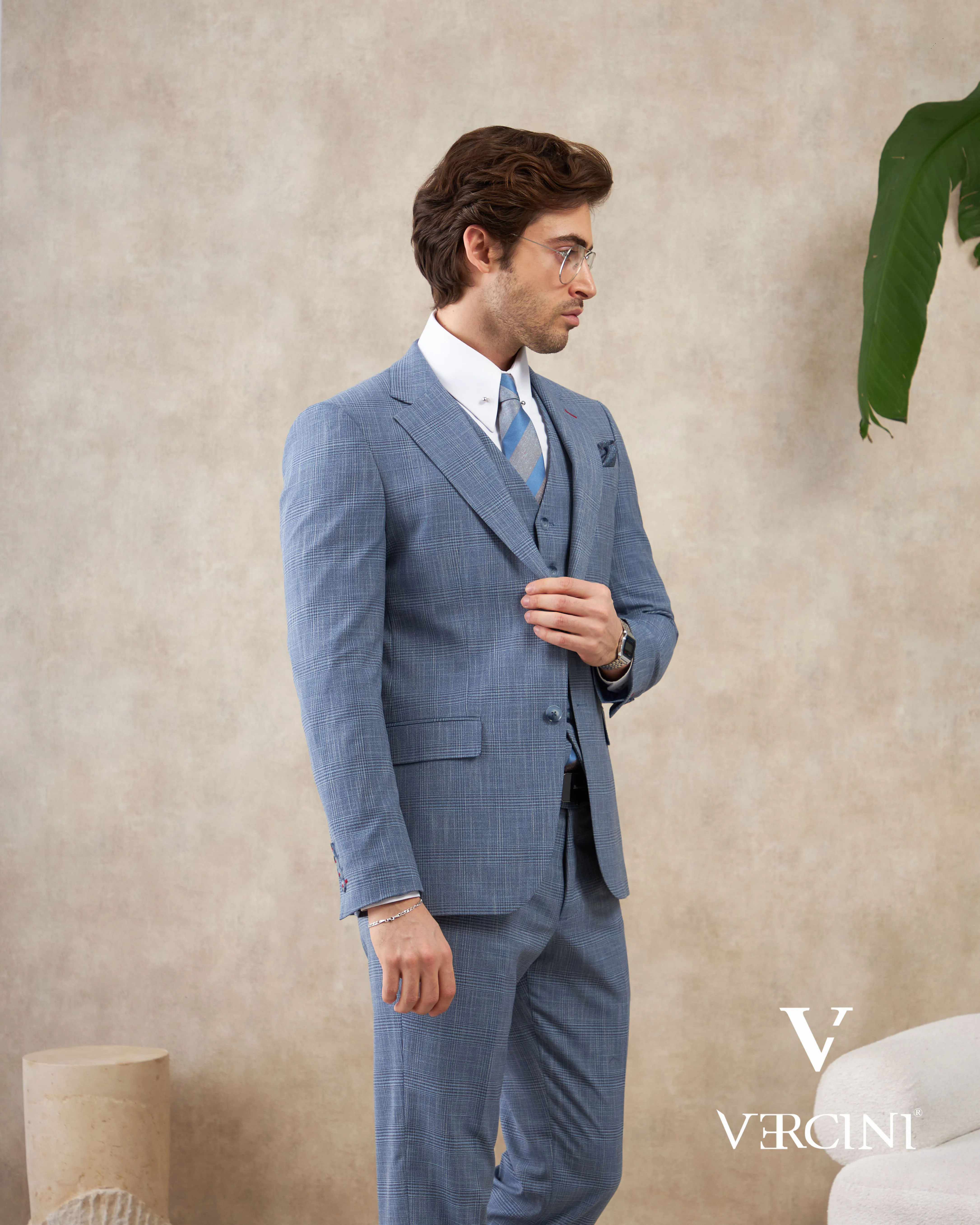 Vercini Urban Sophisticate Three-Piece Suit