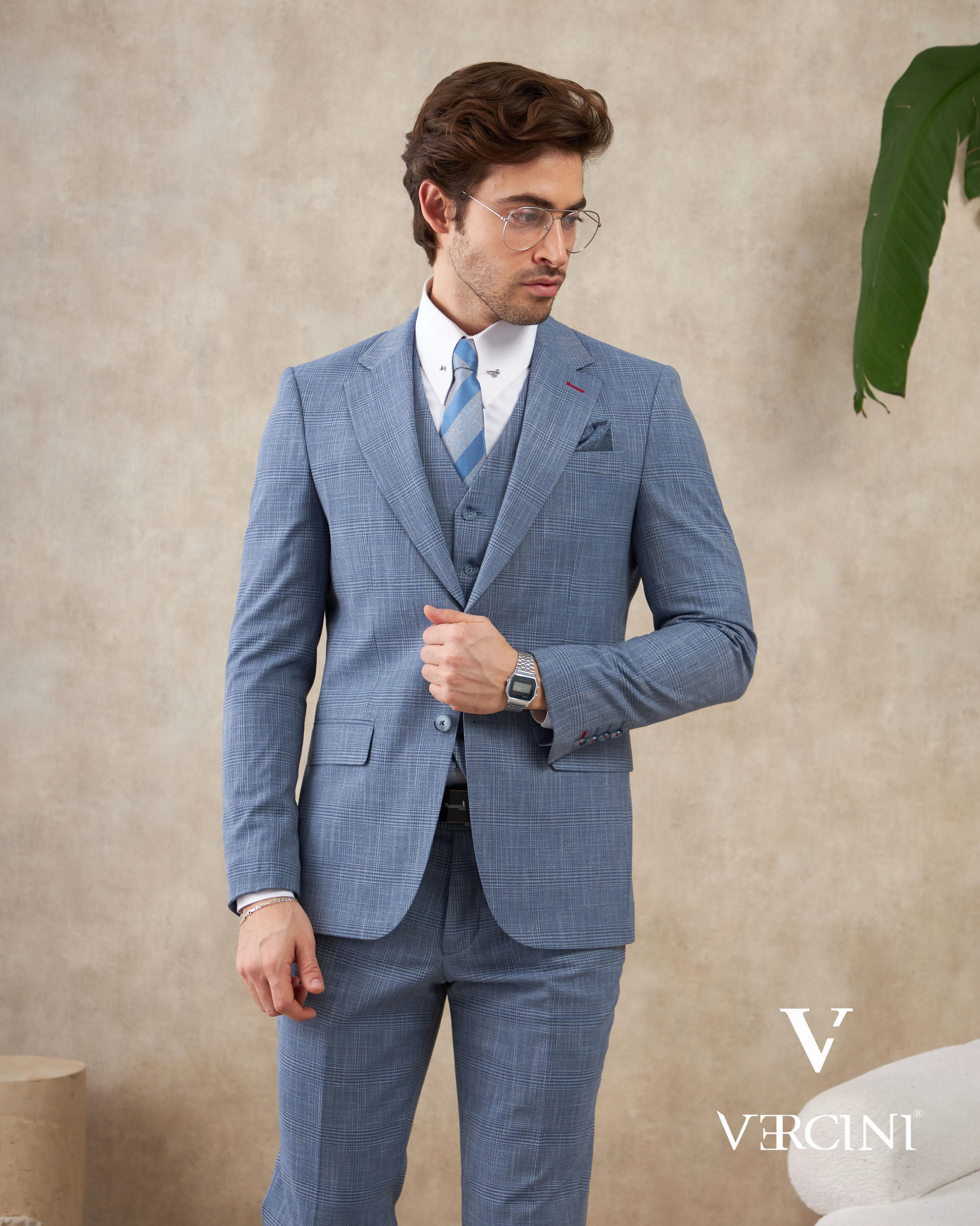 Vercini Urban Sophisticate Three-Piece Suit