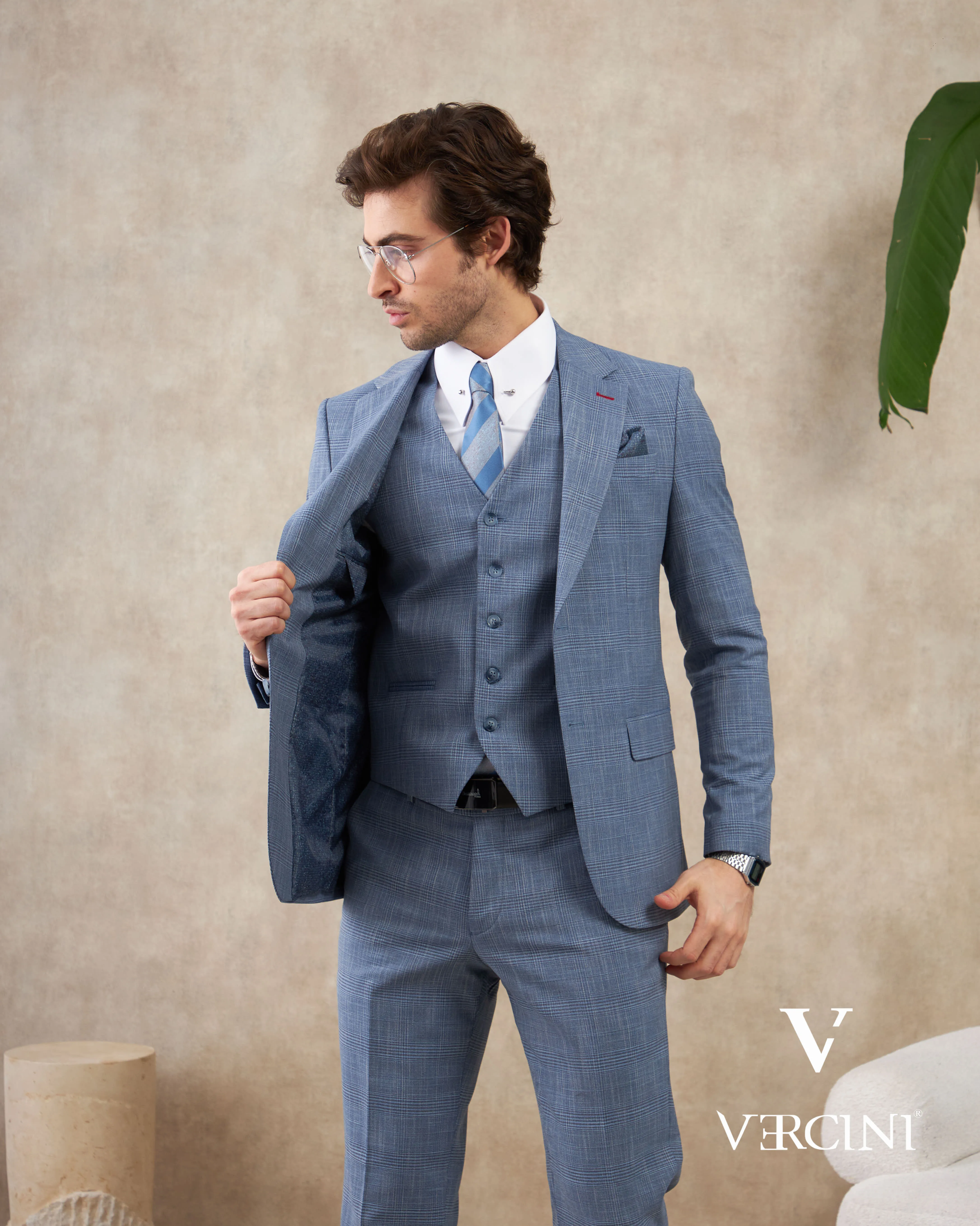 Vercini Urban Sophisticate Three-Piece Suit