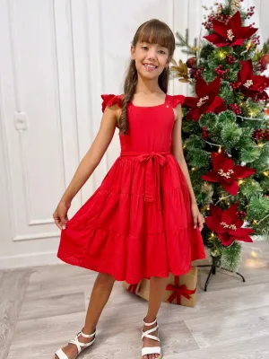 Vestido Abigail Rojo